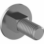 BSC PREFERRED 18-8 Stainless Steel Square-Neck Carriage Bolt M8 x 1.25 mm Thread Size 20 mm Long, 25PK 97248A318